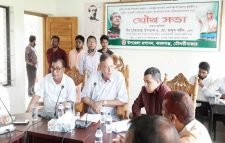 ভূমিহীন-গৃহহীনমুক্ত ঘোষণা করার লক্ষ্যে যৌথ সভা