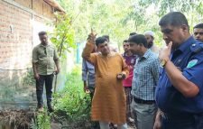 উপজেলা প্রশাসনের উদ্যোগে জলাবদ্ধতা থেকে মুক্তি পেলো এলাকাবাসী