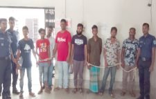 অবৈধ অস্ত্র ও মাদক উদ্ধার এবং গ্রেফতারী ও সাজা পরোয়ানা পুলিশি অভিযান  তামিল সংক্রান্তে  মৌলভীবাজার সদর মডেল থানার পুলিশি অভিযান