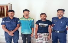 রাজনগর থানায় ইয়াবা ও গাঁজাসহ আটক ২