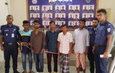 মৌলভীবাজার সদর থানার বিশেষ অভিযানে সাজাপ্রাপ্ত ২ আসামিসহ ৯ জন গ্রেফতার