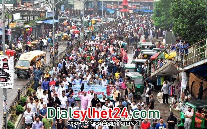 বিএনপির মিছিলে বিস্ফোরণ, যুবককে পুলিশে ধরিয়ে দিলেন নেতাকর্মীরা