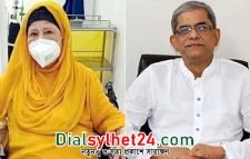 খালেদা জিয়াকে দেখতে হাসপাতালে মির্জা ফখরুল