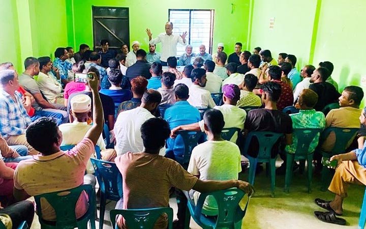 প্রতিষ্ঠাবার্ষিকী সফল করতে শান্তিগঞ্জে বিএনপির প্রস্তুতি সভা