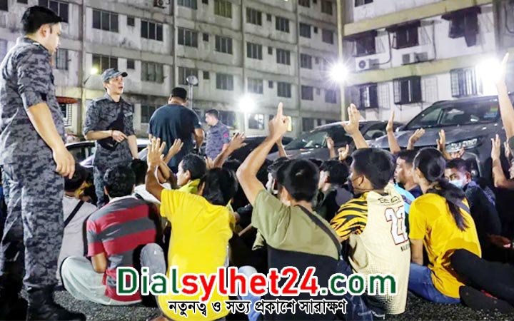 মালয়েশিয়ায় ২৫২ বাংলাদেশিসহ ৪২৫ অভিবাসী আটক