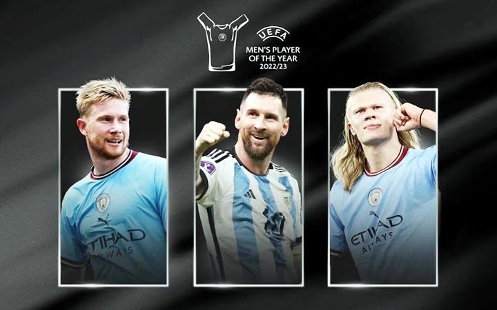 উয়েফা বর্ষসেরার দৌড়ে মেসি