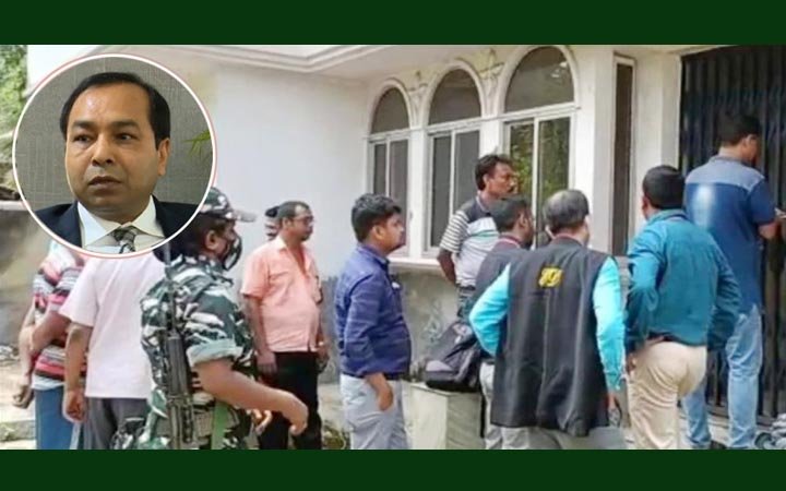 পি কে হালদারকে নিয়ে ইডির তল্লাশি