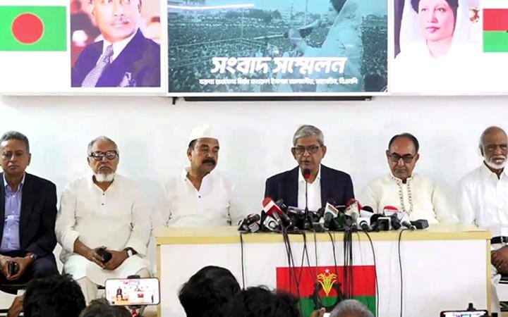 হিংসা ও আক্রোশ থেকে তারেক-জোবায়দাকে সাজা: ফখরুল