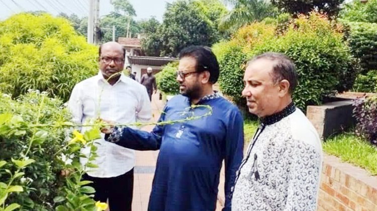 প্রবীনাঙ্গন’ পরিদর্শন করেন জাতীয় প্রেসক্লাবের সাধারণ সম্পাদক শ্যামল দত্ত