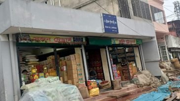 সাইনবোর্ডে পুলিশ ফাঁড়ি, বাস্তবে মার্কেট