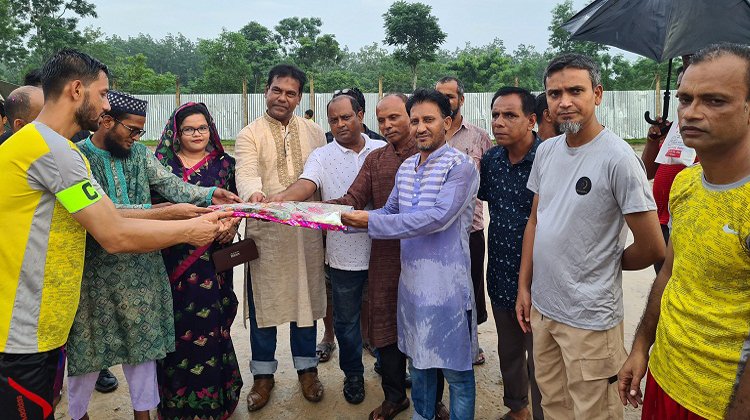 শ্রীমঙ্গলে একাডেমি কাপ ফুটবল টুর্নামেন্টের উদ্বোধন