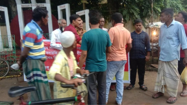 রাজনগরে বাম গণতান্ত্রিক জোটের সমাবেশে আওয়ামী সন্ত্রাসীদের  ন্যাক্কারজনক হামলা 