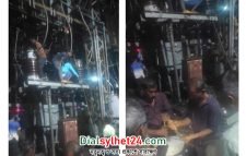 সন্ধ্যা থেকে অন্ধকারে সিলেটের বেশির ভাগ এলাকা