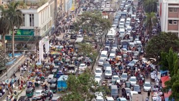 বিশ্বের সবচেয়ে ধীরগতির শহর ঢাকা