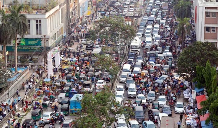 বিশ্বের সবচেয়ে ধীরগতির শহর ঢাকা