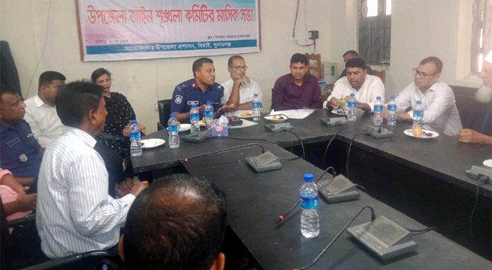 চুরি রোধে দিরাই পৌর সদরে সিসি ক্যামেরা স্থাপন করা হবে