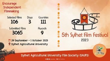 সিকৃবিতে সিলেট চলচ্চিত্র উৎসব শুরু ২৯ সেপ্টেম্বর