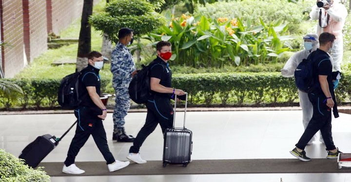 টাইগারদের বিপক্ষে খেলতে ঢাকায় নিউজিল্যান্ড দল