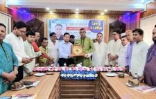 বানিয়াচংয়ে ইউএনও পদ্মাসন সিংহকে বিদায় সংবর্ধনা