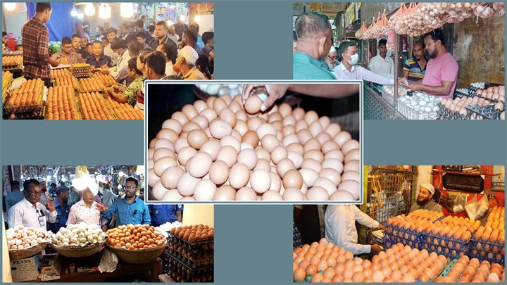 দাম না কমালে ডিম নিয়ে আরও কঠোর পদক্ষেপ