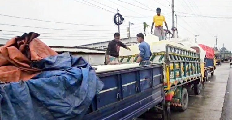 প্রথম চালানে ভারতে গেলো ৪৫ টন পদ্মার ইলিশ