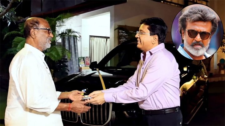 ১০০ কোটি রুপির চেক ও গাড়ি উপহার পেলেন রজনীকান্ত