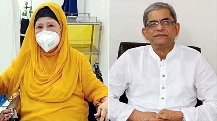 খালেদাকে দেখতে মধ্যরাতে হাসপাতালে ফখরুল