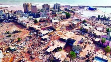 লিবিয়ায় বন্যায় মৃতের সংখ্যা ২০ হাজারে পৌঁছাতে পারে