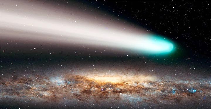 ৪৩৭ বছর পর পৃথিবীর কাছে ‘নিশিমুরা’ ধূমকেতু