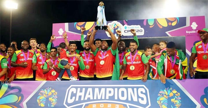 শাহরুখের দলকে হারিয়ে চ্যাম্পিয়ন গায়ানা ওয়ারিয়র্স