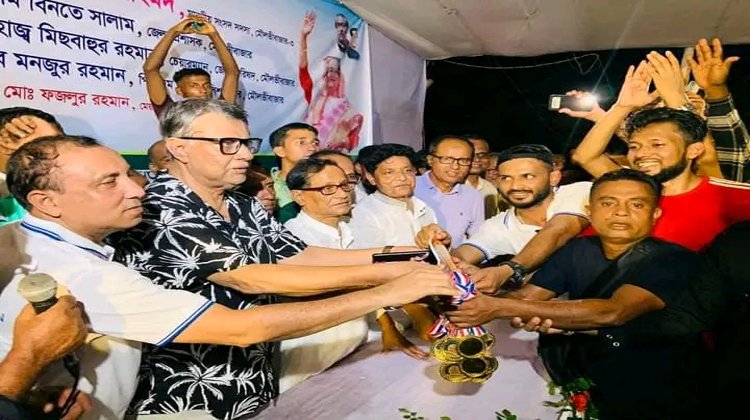 মৌলভীবাজারে দীর্ঘ সাত বছর বন্ধ থাকার পরে আবার ঐতিহ্যবাহী নৌকাবাইচ