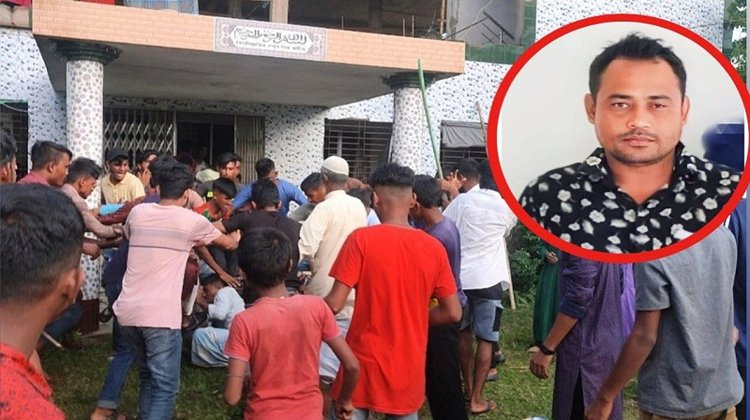 জুড়ীতে মেয়ে নির্যাতনকারী ইয়াবা ব্যবসায়ীকে জনতার ধোলাই