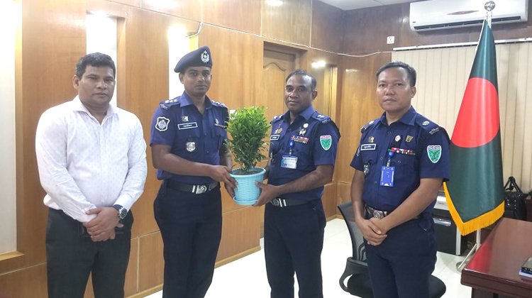 শ্রীমঙ্গলে নবাগত সার্কেল এএসপি’র যোগদান