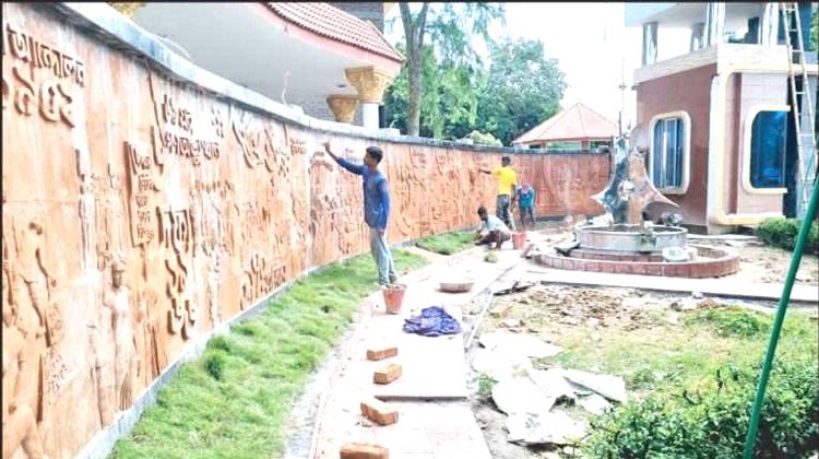 মৌলভীবাজারে উদ্বোধনের অপেক্ষায় মুক্তিযুদ্ধের টেরাকোটা