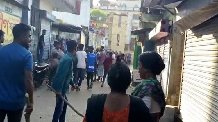 তুচ্ছু ঘটনাকে কেন্দ্র করে শ্রীমঙ্গলে হরিদাস পল্লিতে হামলা ॥ গুরুতর আহত ৩