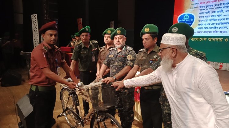 মৌলভীবাজার জেলায় আনসার ভিডিপি সমাবেশ