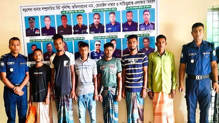 বড়লেখায় রিয়াজ হত্যার পাঁচ আসামি কারাগারে