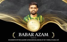 তৃতীয়বারের মতো আইসিসির মাসসেরা হয়ে রেকর্ড বাবর আজমের