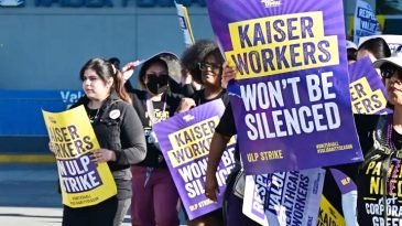 যুক্তরাষ্ট্রে স্বাস্থ্যকর্মীদের ধর্মঘট