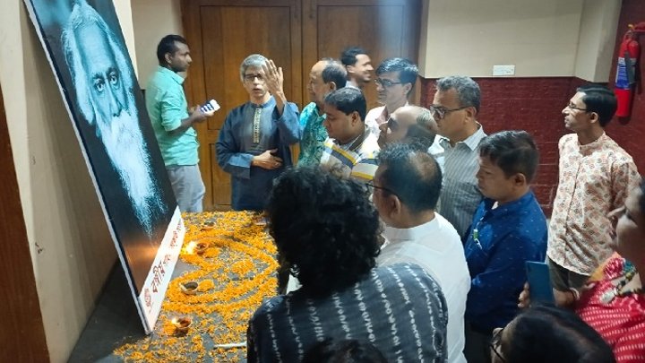 সিলেটে রবীন্দ্রনাথ ঠাকুর আগমনের ১০৪তম বর্ষ পালনের লক্ষ্যে প্রস্তুতি সভা