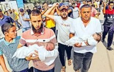 গাজায় ইসরায়েলের বিমান হামলায় ২৬০ শিশু নিহত