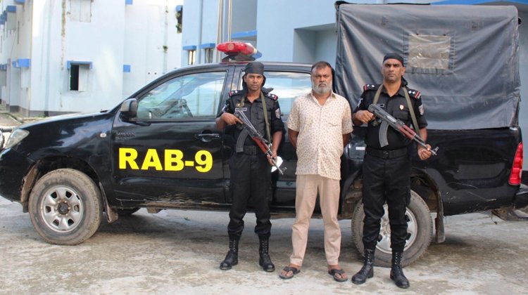 ব্রাহ্মণবাড়িয়া জেলার আশুগঞ্জ থানা এলাকায় পায়ের রগ কেটে আলোচিত ও চাঞ্চল্যকর হত্যা মামলার অন্যতম প্রধান আসামীকে গ্রেফতার করেছে র‌্যাব-৯, সিলেট