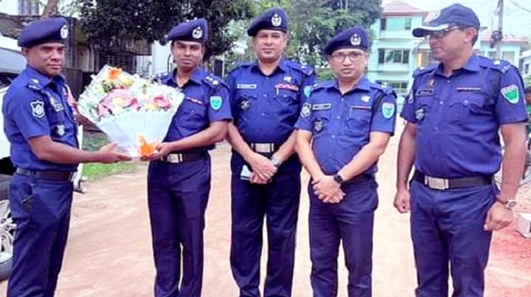 শ্রীমঙ্গল সার্কেল অফিস পরিদর্শন করেন পুলিশ সুপার