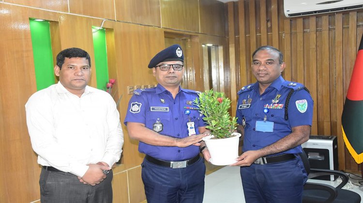 জেলায় অতিরিক্ত পুলিশ সুপারের যোগদান
