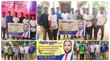 বিভিন্ন মন্দিরে পূজা পরিদর্শন রুহি ফাউন্ডেশন টিমের সদস্যরা