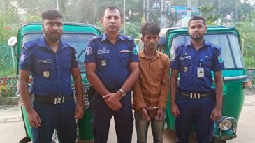 সিএনজিসহ চোর আটক