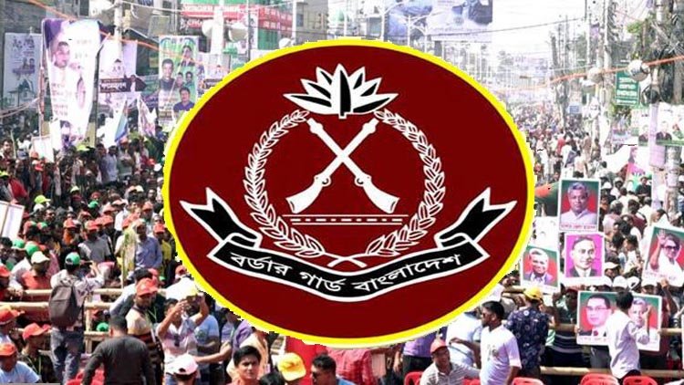 রাজধানীতে ১১ প্লাটুন বিজিবি মোতায়েন