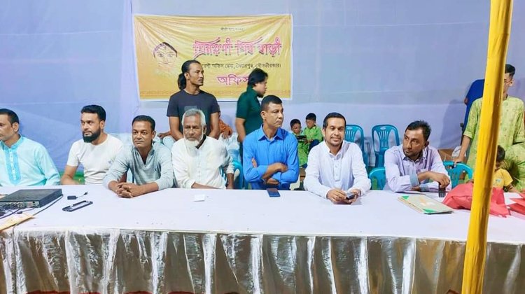 পৌর শহরের বিভিন্ন পূজামণ্ডপে শারদীয় শুভেচ্ছা জানিয়েছেন জেলার বিএনপির সাধারণ সম্পাদক