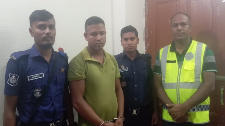 ২ বছরের সাজাপ্রাপ্ত আসামি গ্রেফতার