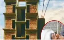 নির্মাণাধীন ভবন থেকে ইট পড়ে শ্রমিকের মৃত্যু